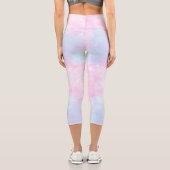 Design der bemalten Galaxy-Serie 13  Capri Leggings (Rückseite)