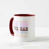 Design der benutzerdefinierten Super Vater Vaterta Tasse (Vorderseite Links)