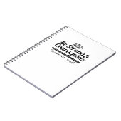 Design der Bibelverse JO 1:9 - stark und mutig sei Notizblock (Linke Seite)