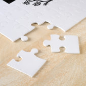Design der Bibelverse JO 1:9 - stark und mutig sei Puzzle (Seite)