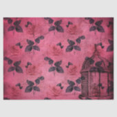 Design der Bienenreihe Burgund Achtzehn Seidenpapier (Vorderseite)