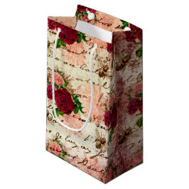 Design der Bienenreihe Burgund Drei Kleine Geschenktüte