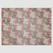 Design der Bienenreihe Burgund Dreizehn Seidenpapier (Vorderseite)