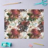 Design der Bienenreihe Holz 46 Seidenpapier (Basteln)