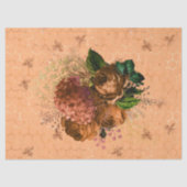 Design der Bienenreihe Holz 68 Seidenpapier (Vorderseite)