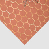 Design der Bienenreihe Holz 69 Seidenpapier (Detail)