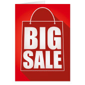 Design der Big Sale Red Retail Bag