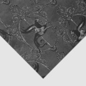 Design der Black and Gold Circus Serie 14 Seidenpapier (Ausschnitt)