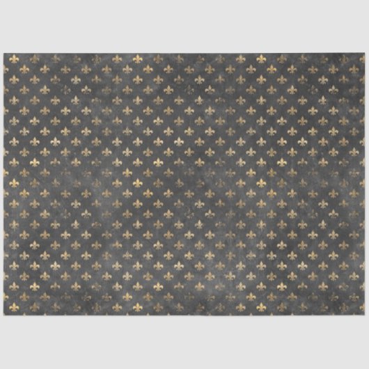 Design der Black and Gold Circus Serie 16 Seidenpapier (Vorderseite)