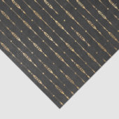 Design der Black and Gold Circus Serie 17 Seidenpapier (Ausschnitt)