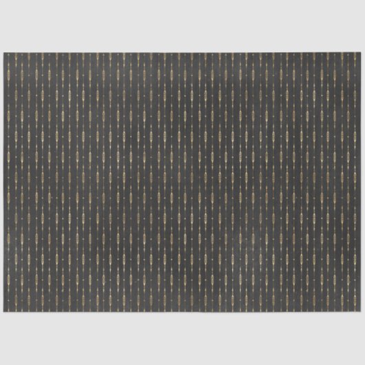 Design der Black and Gold Circus Serie 17 Seidenpapier (Vorderseite)