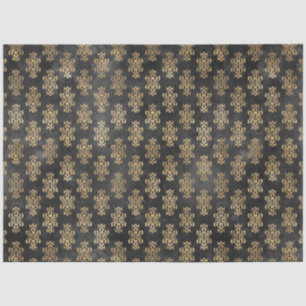 Design der Black and Gold Circus Serie 18 Seidenpapier