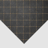 Design der Black and Gold Circus Serie 19 Seidenpapier (Ausschnitt)