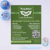 Design der Blattkörbe, Pflegedienste Flyer (Einzeln)