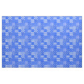 Design der blau-weißen gemischten Muster Stoff (Yard (91,4 cm))