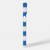 Design der blau-weißen Holzbalken Case-Mate iPhone Hülle (Rückseite / Rechts)