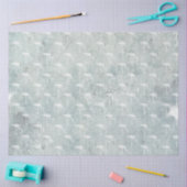 Design der blauen Alice im Wunderland 13 Seidenpapier (Basteln)