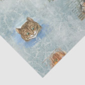 Design der blauen Alice im Wunderland 2 Seidenpapier (Ausschnitt)