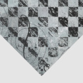 Design der blauen Alice im Wunderland 9 Seidenpapier (Ausschnitt)