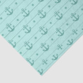 Design der blauen und goldenen Wasserserie 6 Seidenpapier (Ausschnitt)