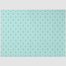 Design der blauen und goldenen Wasserserie 6 Seidenpapier