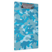Design der blauen und grauen Camouflage Klemmbrett (Rechts)