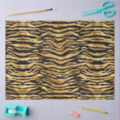 Design der Blue and Gold Tiger Series 4 Seidenpapier (Basteln)