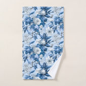 Design der Blue and White Chinoserie Series 3 Badhandtuch Set (Handtuch)