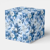 Design der Blue and White Chinoserie Series 3 Geschenkschachtel (Rückseite)