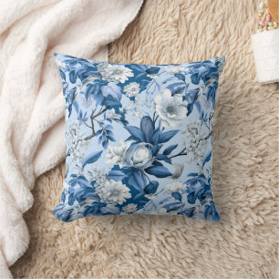 Design der Blue and White Chinoserie Series 3 Kissen