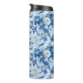 Design der Blue and White Chinoserie Series 3 Thermosbecher (Nach rechts gedreht)