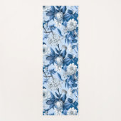 Design der Blue and White Chinoserie Series 3 Yogamatte (Vorderseite)