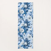 Design der Blue and White Chinoserie Series 3 Yogamatte (Rückseite)