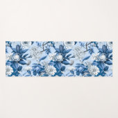 Design der Blue and White Chinoserie Series 3 Yogamatte (Vorderseite (Horizontal))