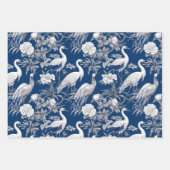 Design der Blue and White Chinoserie Series 7 Geschenkpapier Set (Vorderseite 2)