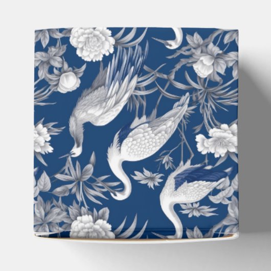 Design der Blue and White Chinoserie Series 7 Geschenkschachtel (Oben)
