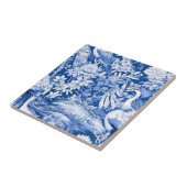 Design der Blue and White Chinoserie Series 8 Fliese (Seite)