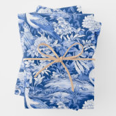 Design der Blue and White Chinoserie Series 8 Geschenkpapier Set (Beispiel)