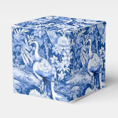 Design der Blue and White Chinoserie Series 8 Geschenkschachtel (Vorderseite)
