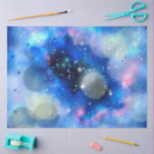 Design der Blue Galaxy Serie 1 Seidenpapier (Basteln)