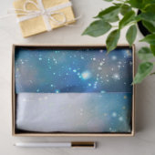 Design der Blue Galaxy Serie 3 Seidenpapier (Geschenk)