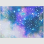 Design der Blue Galaxy Serie 3 Seidenpapier (Vorderseite)