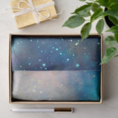 Design der Blue Galaxy Serie 4 Seidenpapier (Geschenk)