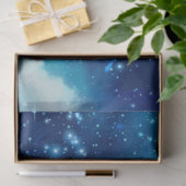 Design der Blue Galaxy Serie 6 Seidenpapier (Geschenk)