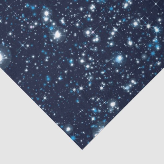 Design der Blue Galaxy Serie 7 Seidenpapier (Ausschnitt)