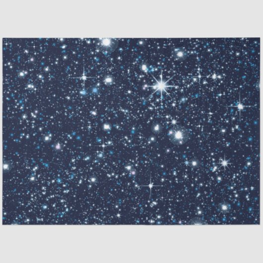 Design der Blue Galaxy Serie 7 Seidenpapier (Vorderseite)