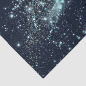 Design der Blue Galaxy Serie 8 Seidenpapier (Ausschnitt)