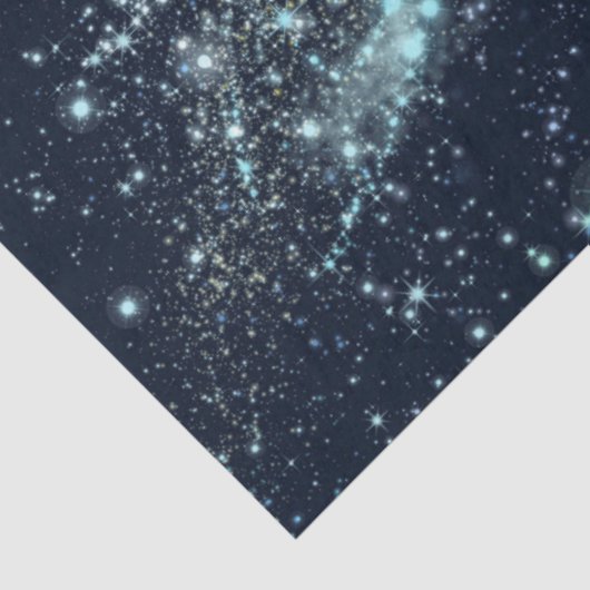 Design der Blue Galaxy Serie 8 Seidenpapier (Ausschnitt)