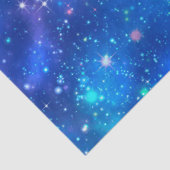 Design der Blue Galaxy Serie 9 Seidenpapier (Ausschnitt)