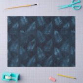 Design der Blue und Gold Leopard Serie 12 Seidenpapier (Basteln)